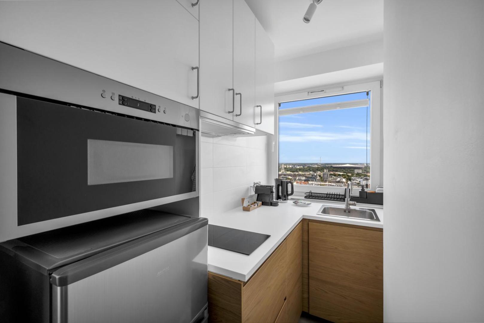 21st Floor Centrum - Balcony, View, Ac - By Rentujemy Appartement Warschau