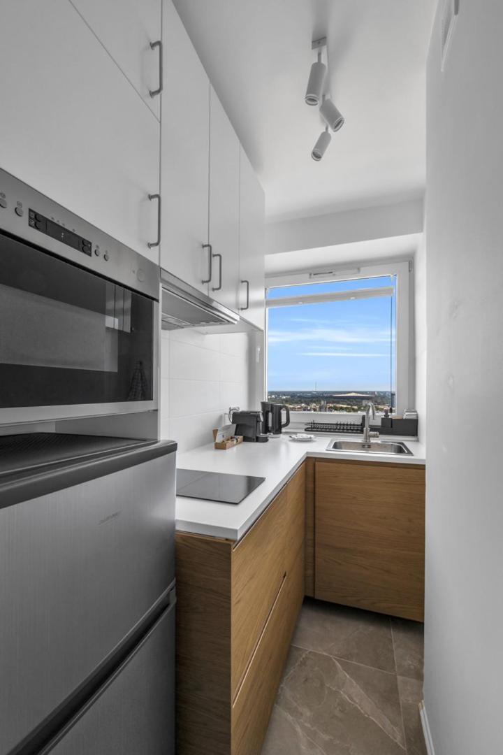 21st Floor Centrum - Balcony, View, Ac - By Rentujemy Appartement